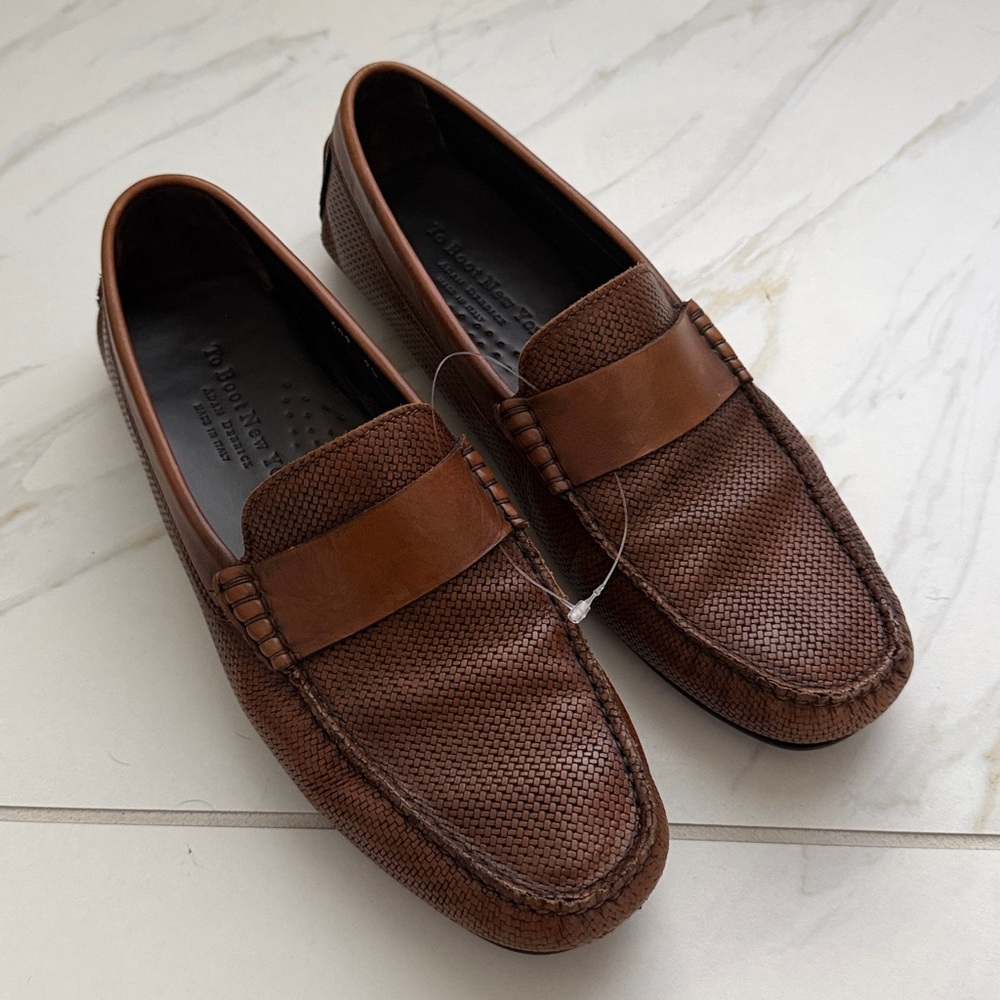 🗽NWOT To Boot New York Leather Loafers